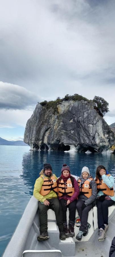 Cabana Cavernas Austral Puerto Sanchez Villa Dış mekan fotoğraf