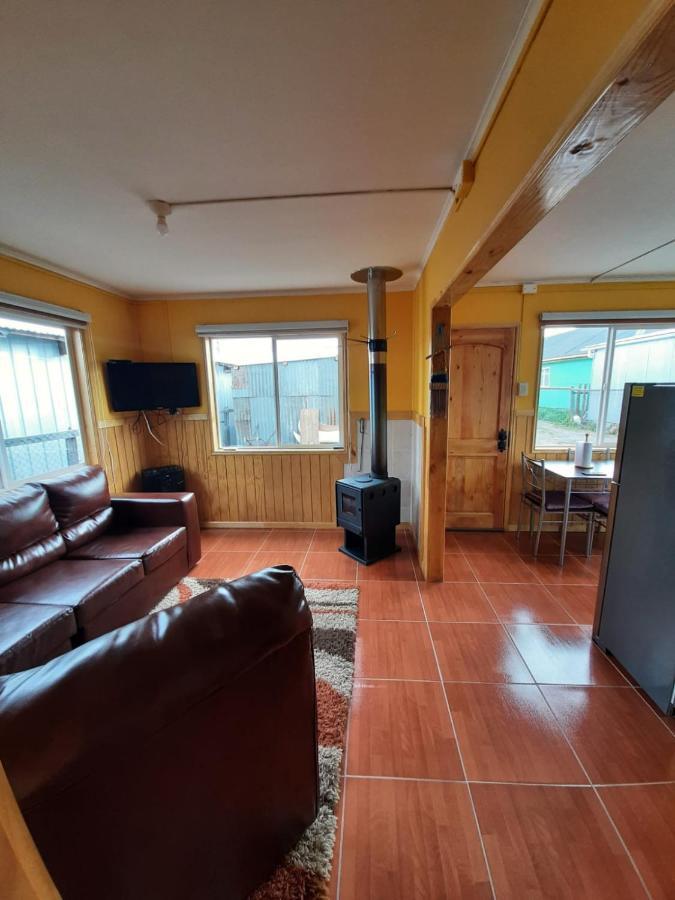 Cabana Cavernas Austral Puerto Sanchez Villa Dış mekan fotoğraf