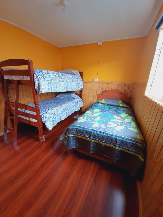Cabana Cavernas Austral Puerto Sanchez Villa Dış mekan fotoğraf
