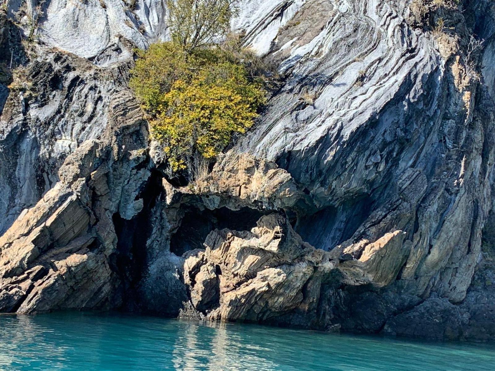 Cabana Cavernas Austral Puerto Sanchez Villa Dış mekan fotoğraf